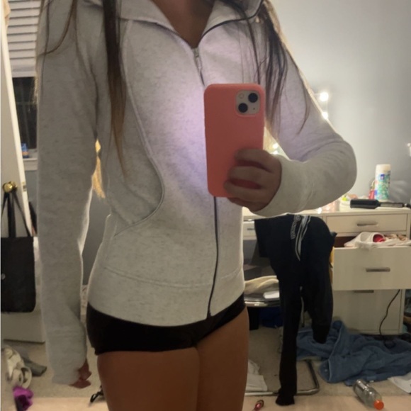 Scuba full zip hoodie *Plush size 2 - Picture 3 of 5